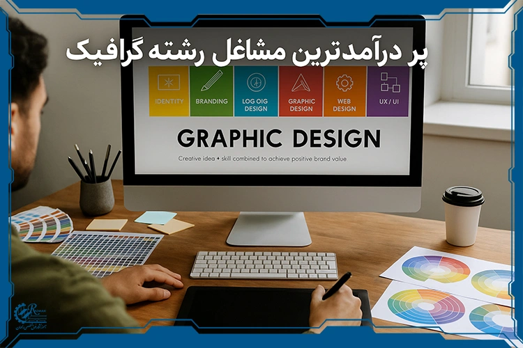 پردرآمدترین مشاغل رشته گرافیک در ایران